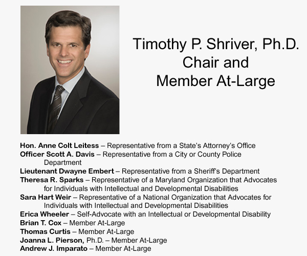 Tim Shriver and the MD Commission on Inclusion